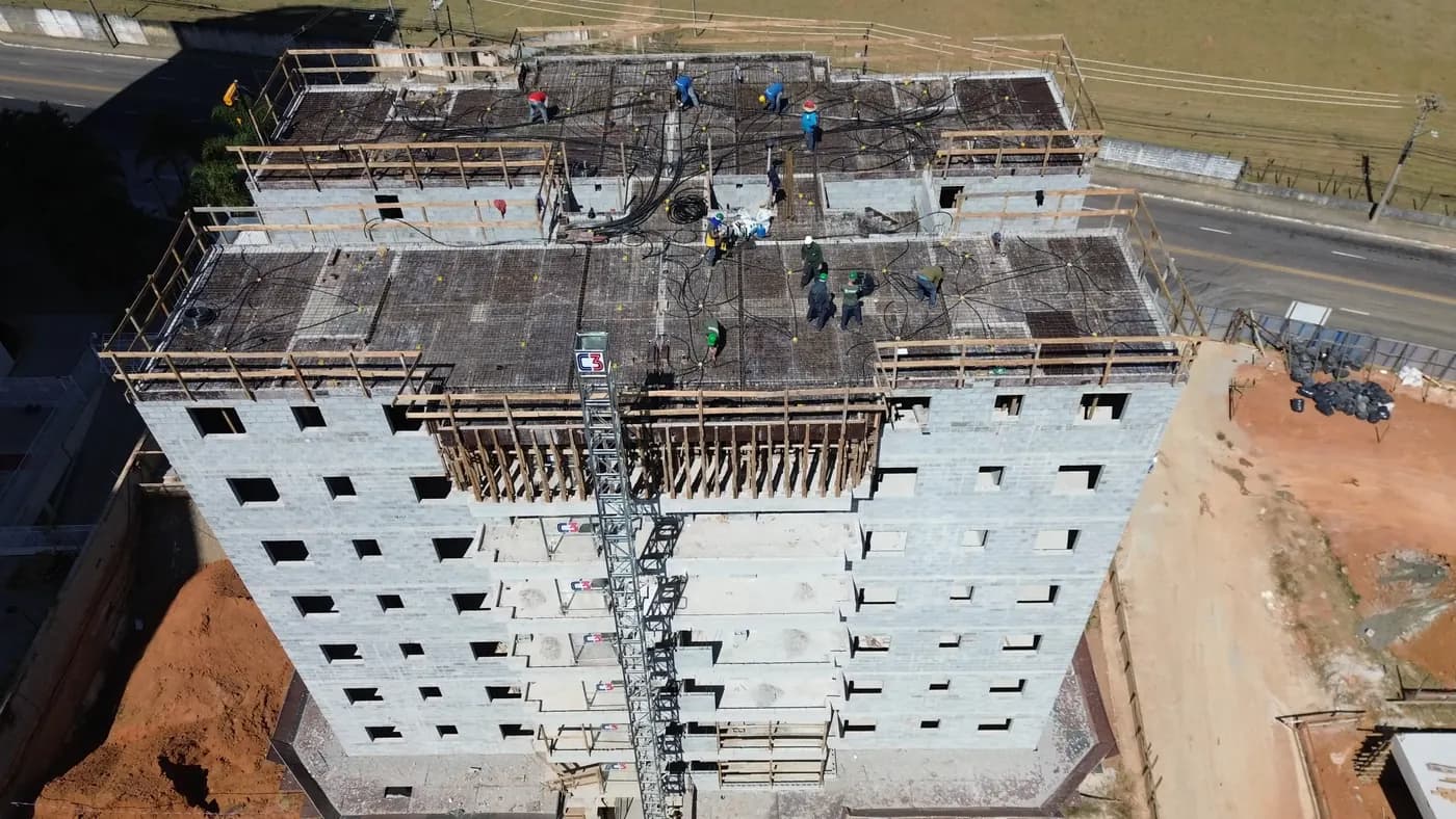 Andamento recente da obra do Maxximo Prime