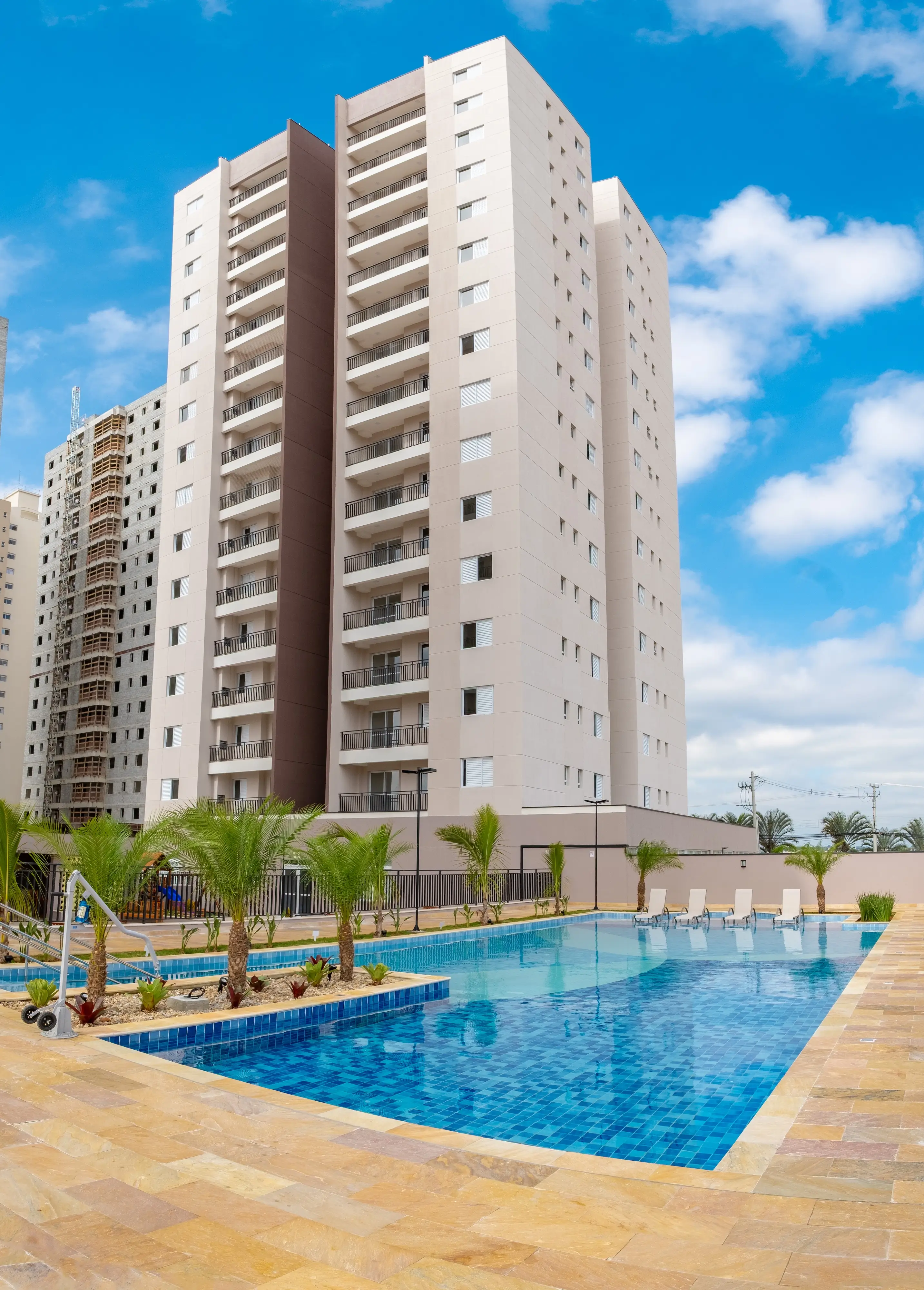 Fachada do Maxximo Boulevard, apartamento para alugar no Jardim Sul, Zona Sul de São José dos Campos